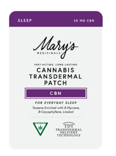 CBN Sleep Patch | Mary's Medicinals