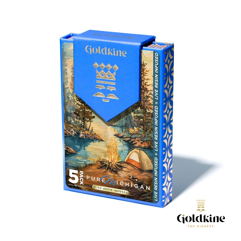 Goldkine 5 x .6g Infused Prerolls Pure Michigan
