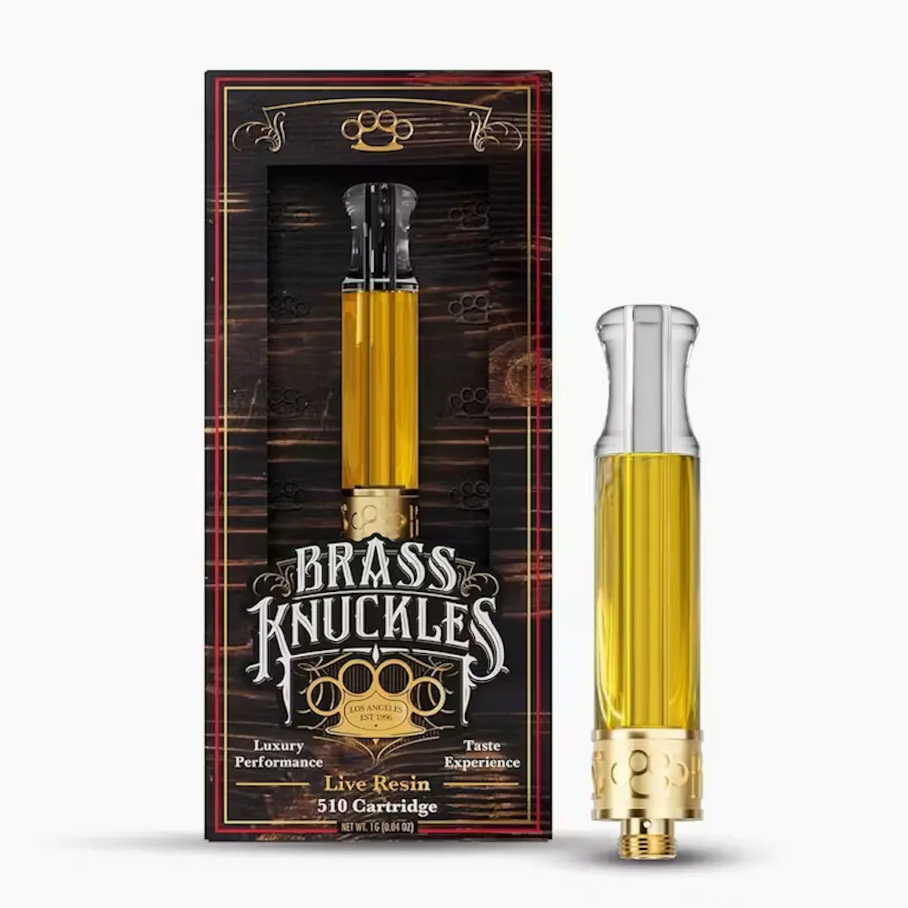 Product Brass Knuckles - Blue Dream - 1g -  Live Resin 510 Cart
