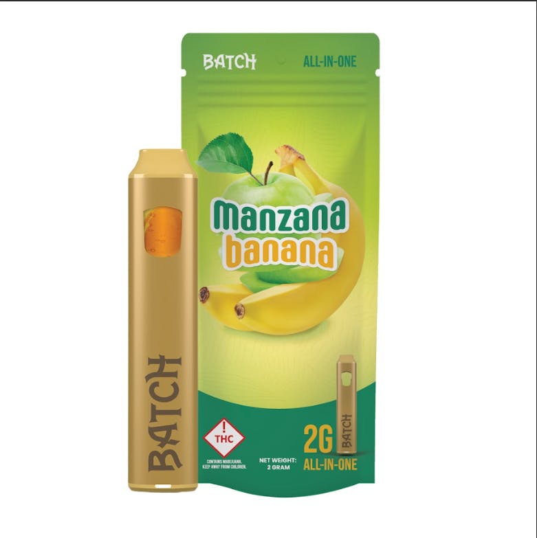 Batch – Disposables – Manzana Banana (H) 2000mg 2g Vaporizers