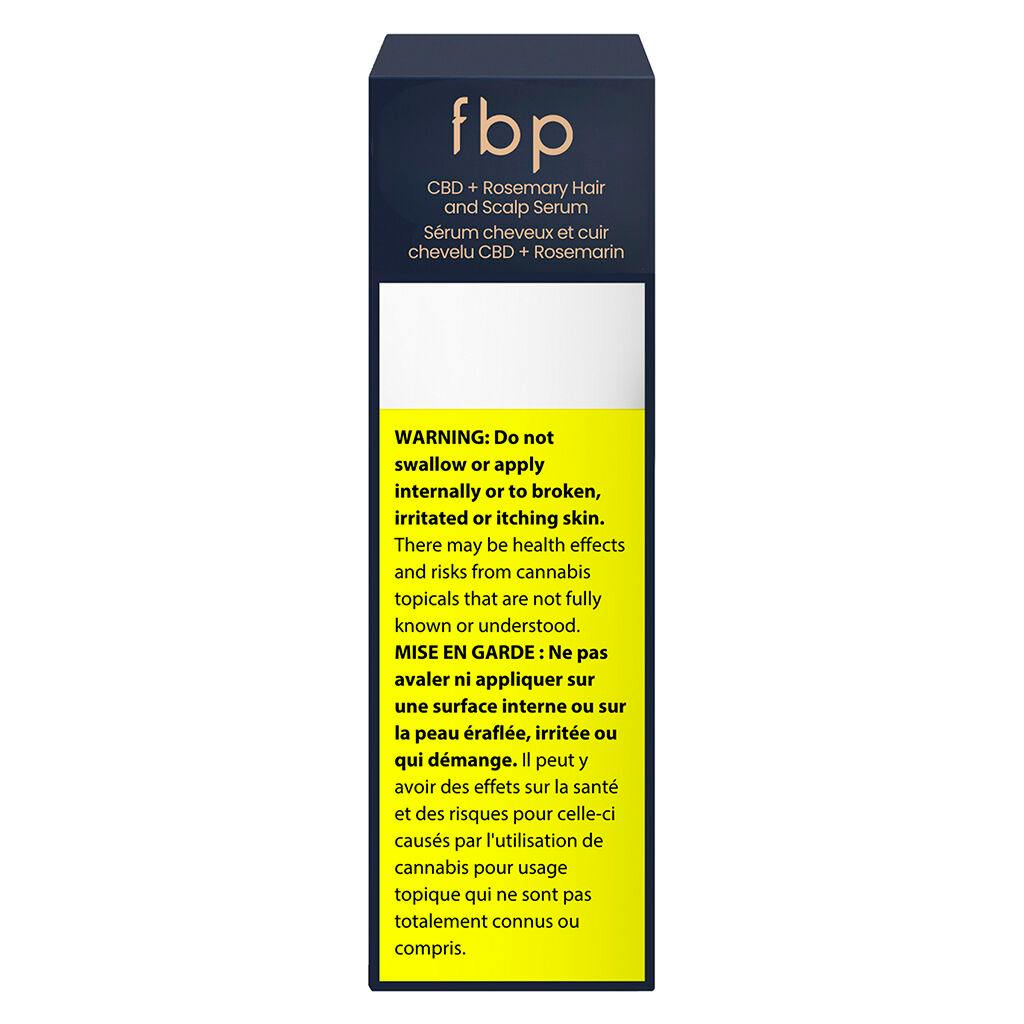 Fbp - cbd + rosemary hair and scalp serum