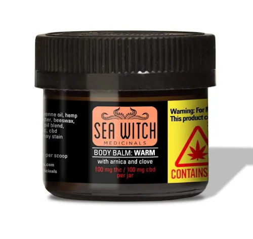 Body Butter Warm 100mg THC/CBD-1