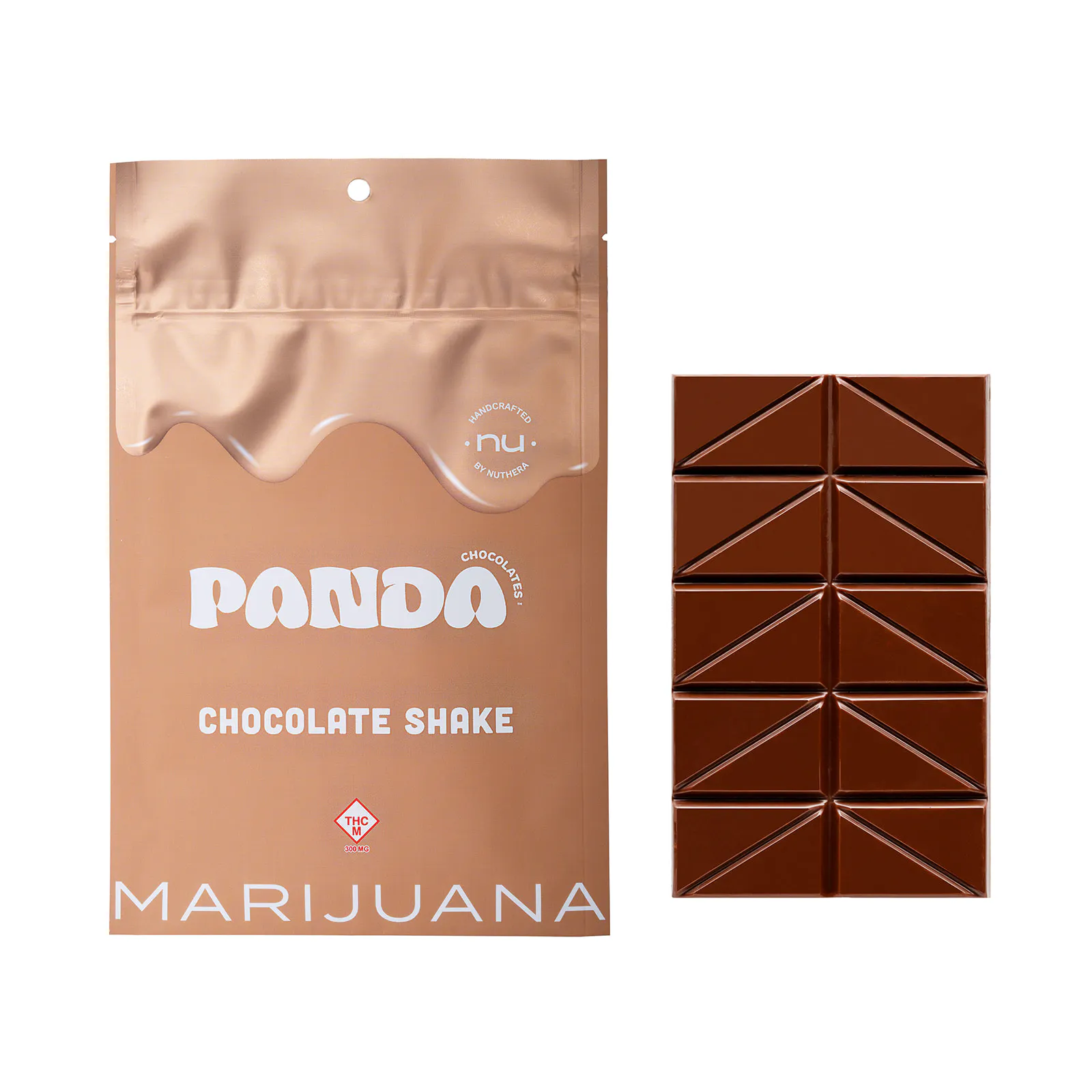 Panda | Chocolate Bar | Chocolate Shake 300mg | Flora Farms Stateline