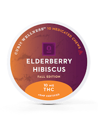 Elderberry Hibiscus Fruit Chews [10pk] (100mg THC)