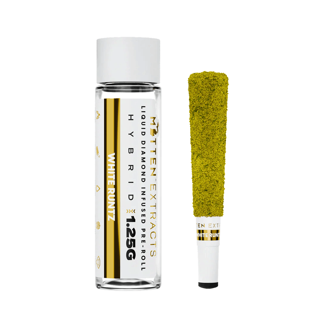 Product: MITTEN EXTRACTS | WHITE RUNTZ | INFUSED PRE-ROLL HYBRID