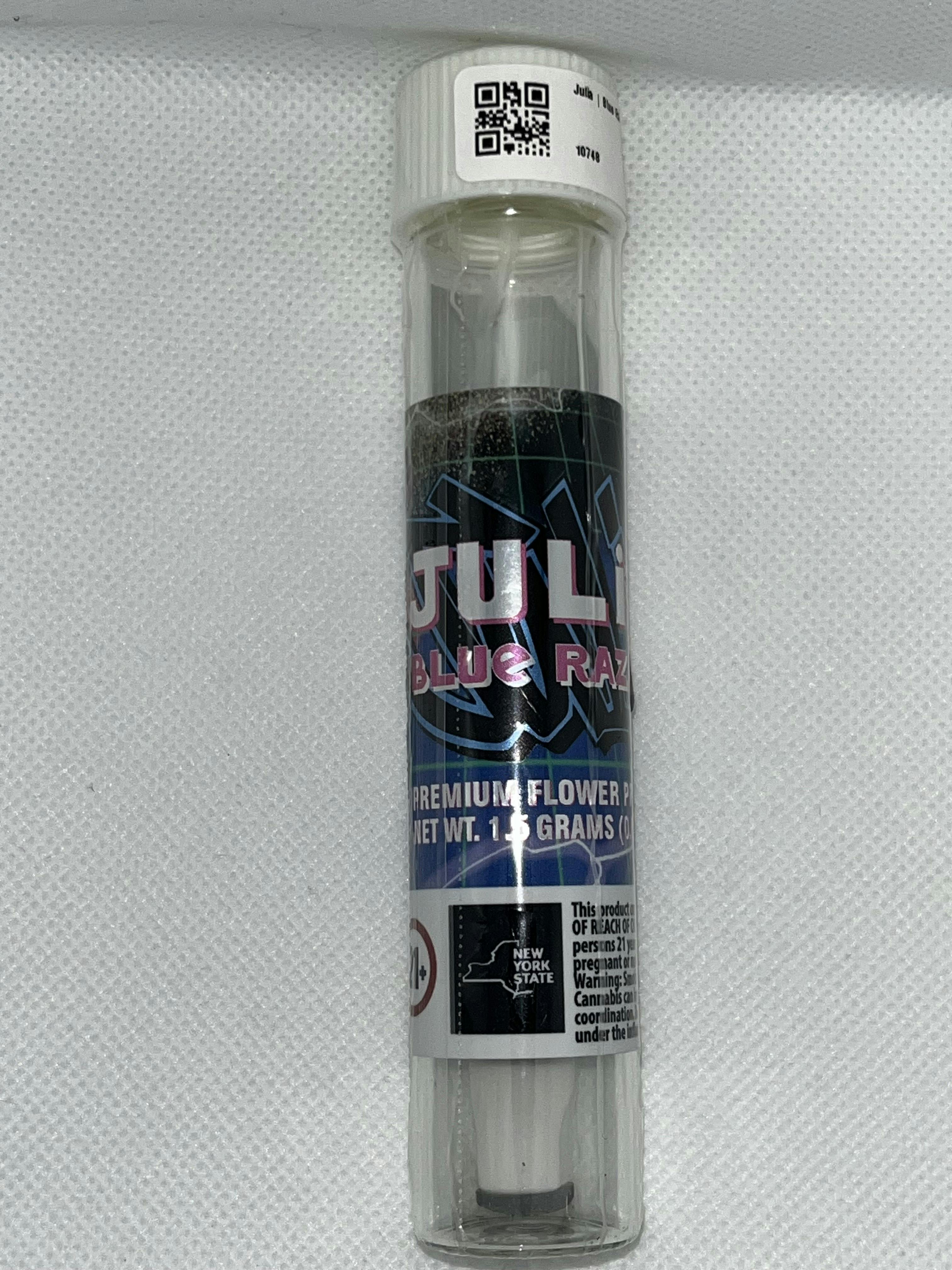 Julia | Blue Razz | Pre-roll | 1.5g