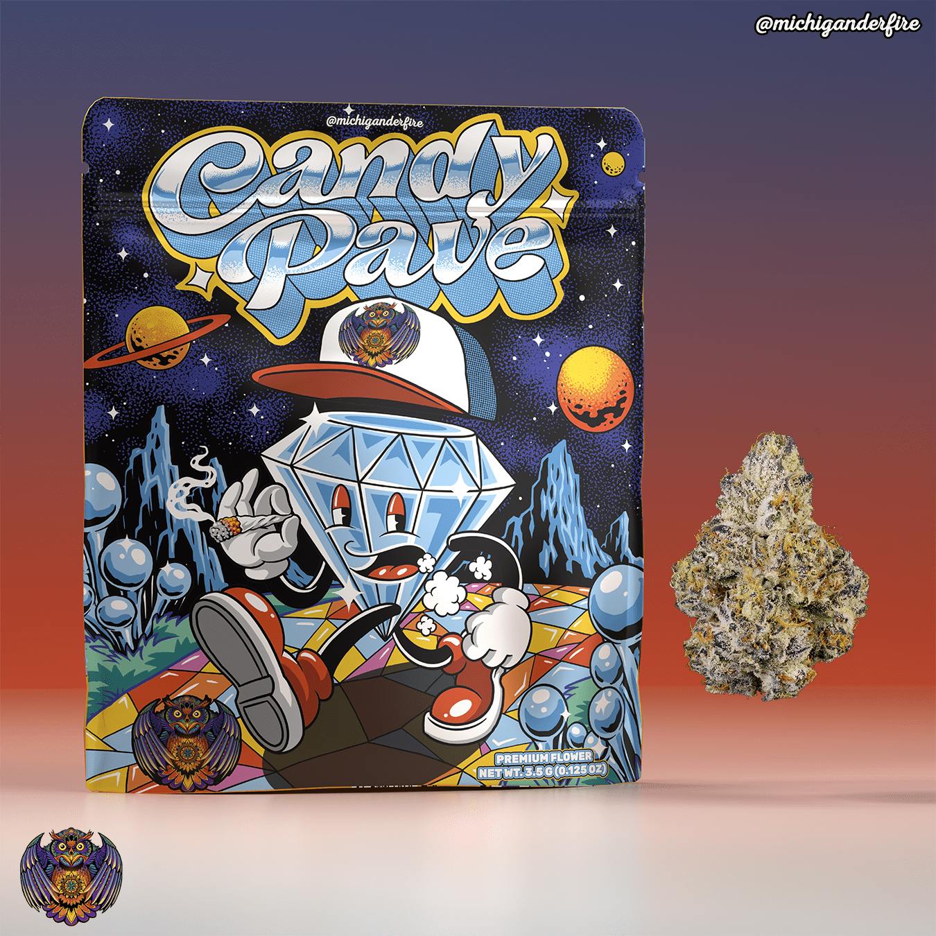 Michigander Fire - 3.5g Prepack - Candy Pave