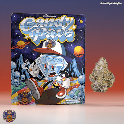 Michigander Fire - 3.5g Prepack - Candy Pave - FLOWER by Michigander Fire at King of Budz