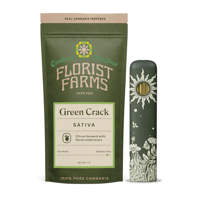 Florist Farms Florist Farms | Greencrack - 1g Rechargeable Vape