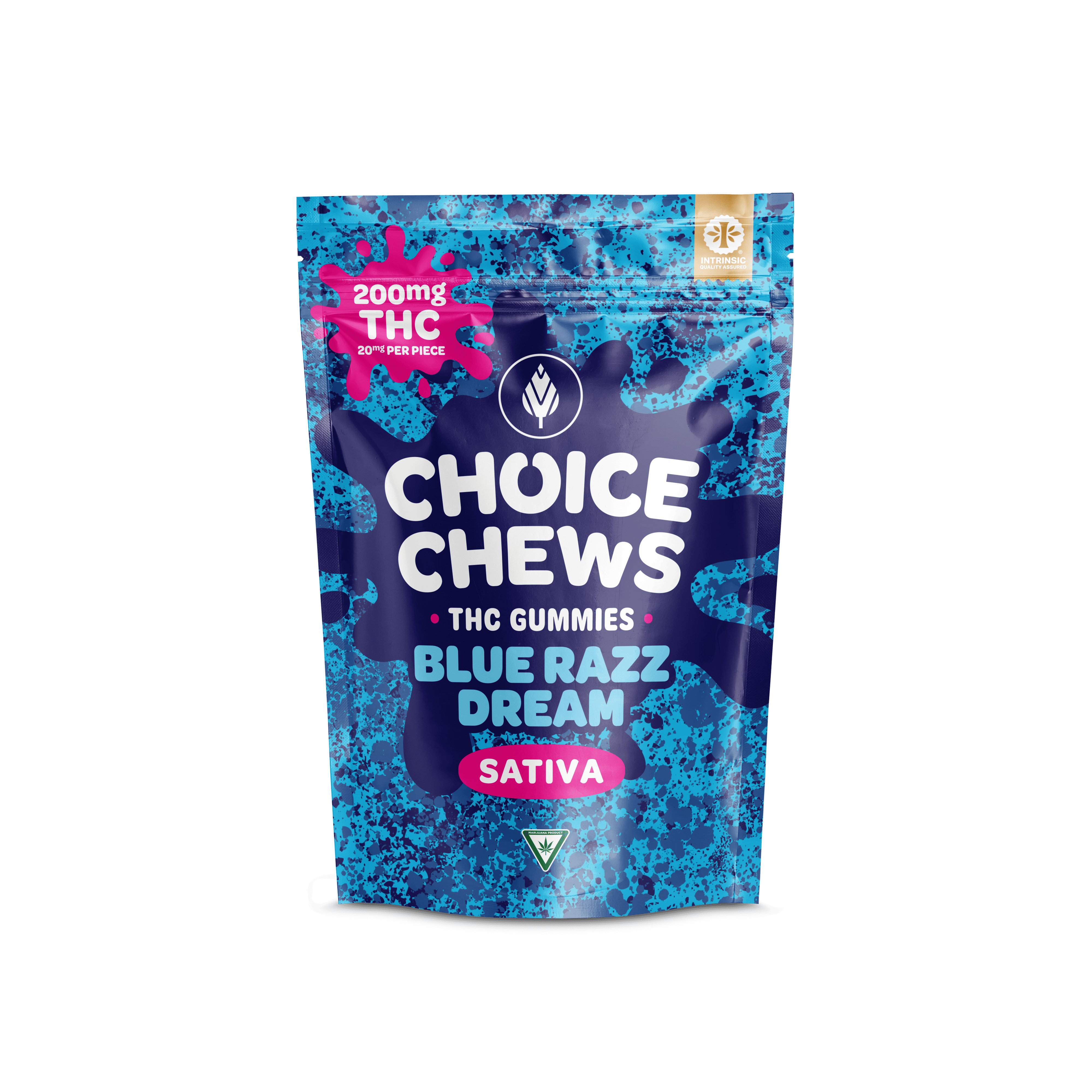 Blue Raz Dream Choice Chews | 200mg