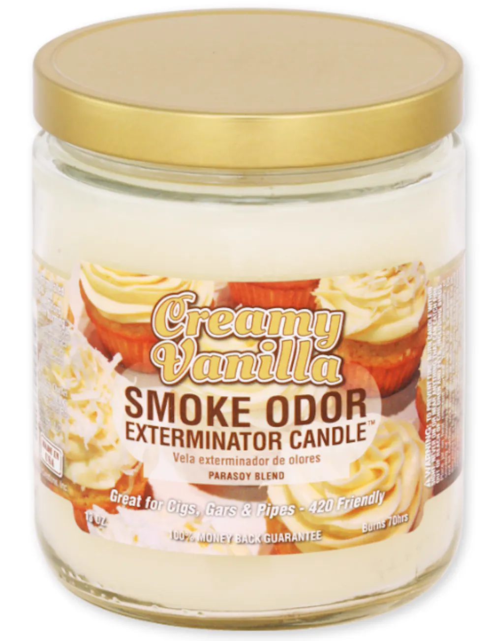 Product Smoke Odor Eliminating Candle 13oz CREAMY VANILLA