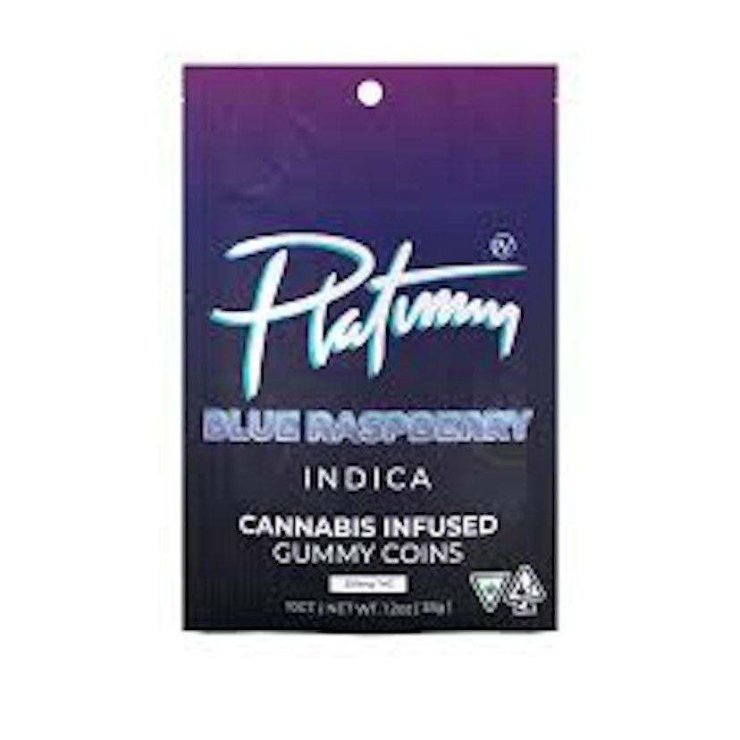 Platinum Gummies - Blue Raspberry 200mg