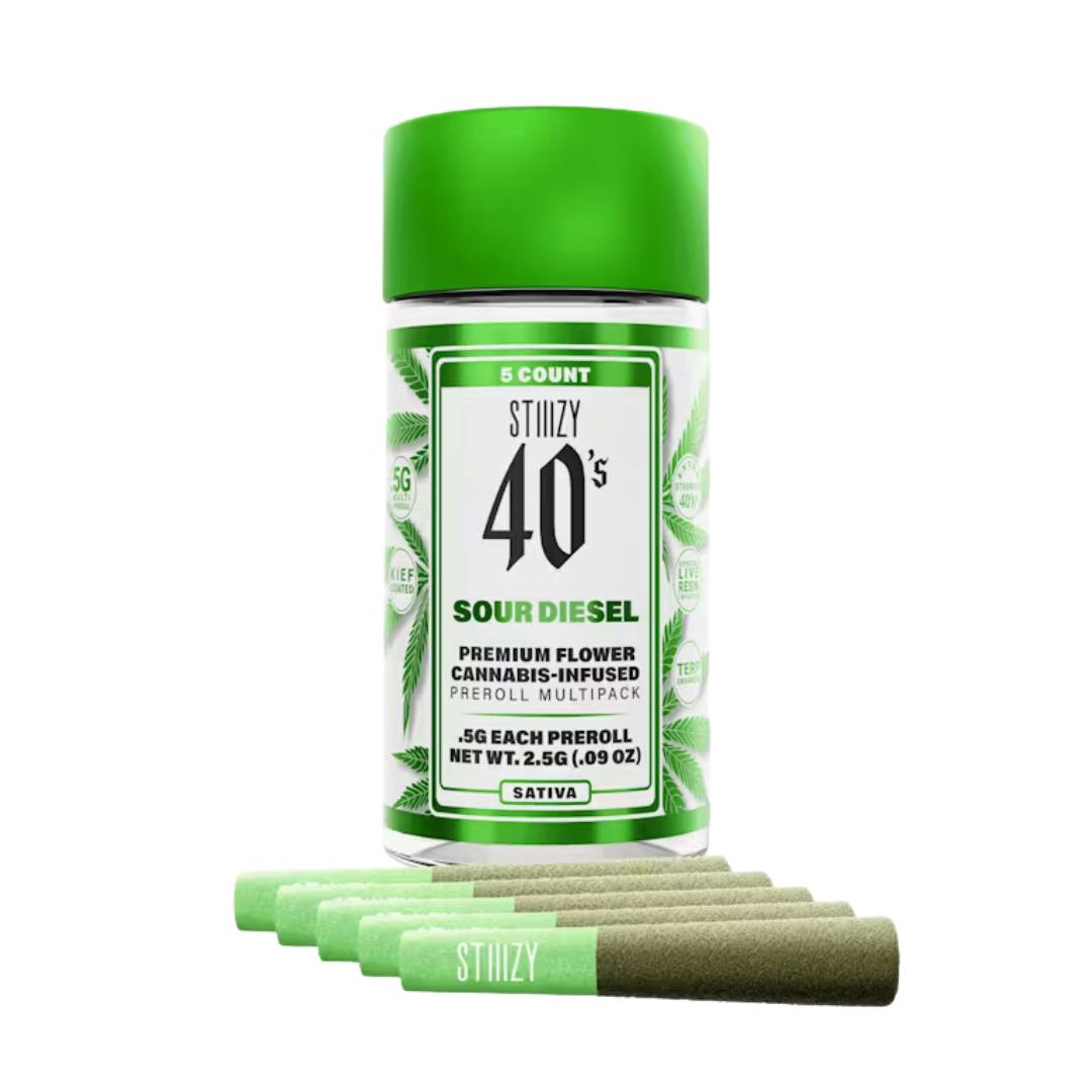 SOUR DIESEL 5PK INFUSED PREROLLS