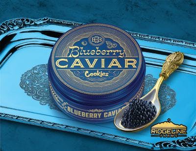 Cookies Mylar Bag | Blueberry Caviar