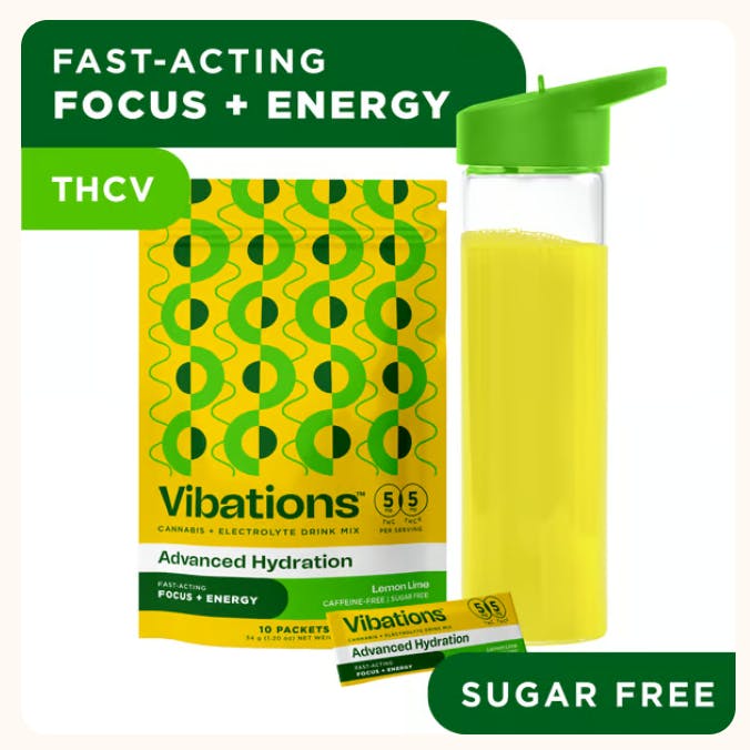Product GGG Vibations Drink Mix - Lemon Lime 100mg (10pk)