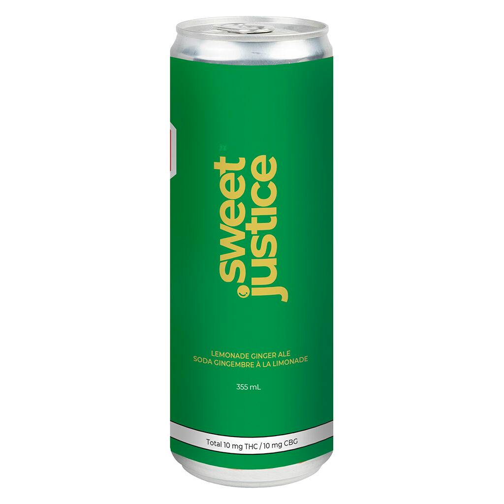 Sweet Justice - 1:1 THC:CBG Lemonade Gingerale Beverage - Blend
