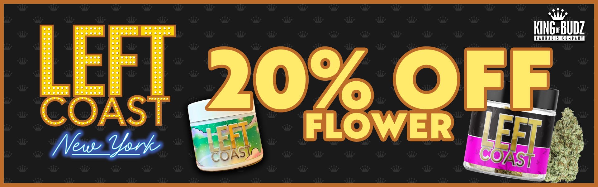 Left Coast Flower 20 Percent OFF