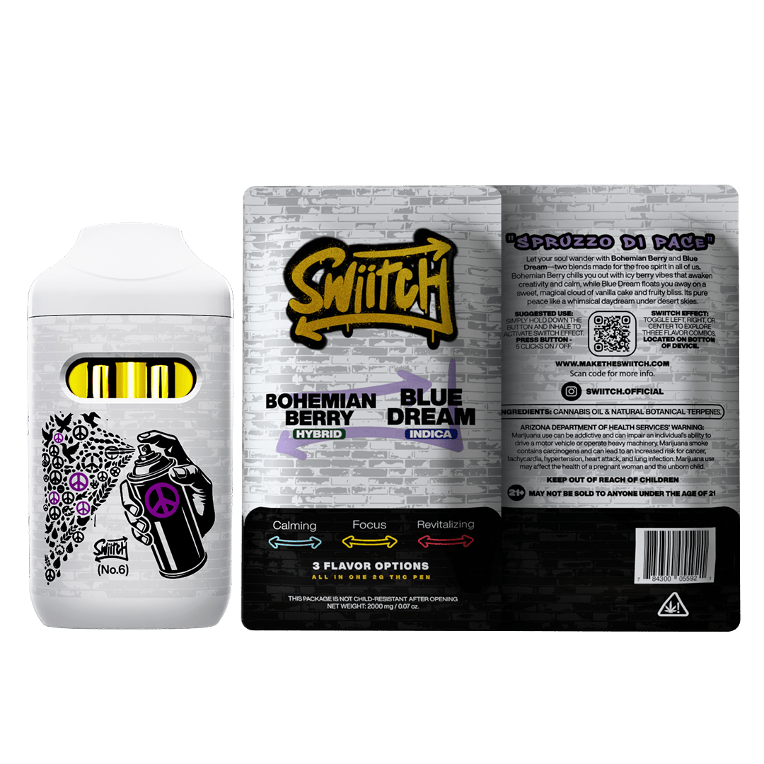 Swiitch Spruzzo Di Pace Distillate Two-In-One Cannabis for sale