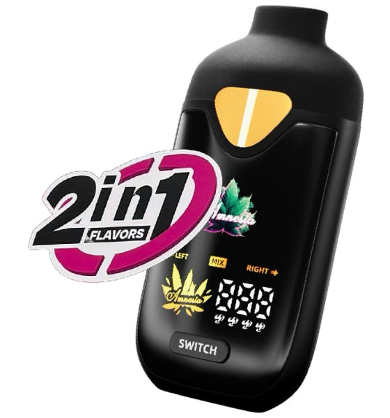 Amnesia - Original Z + Purple Punch - 2g Live Liquid Diamond Switch  Disposable | The Mint