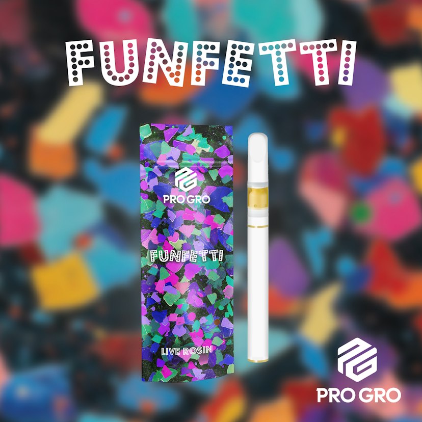 Funfetti 0.5g Live Rosin Disposable