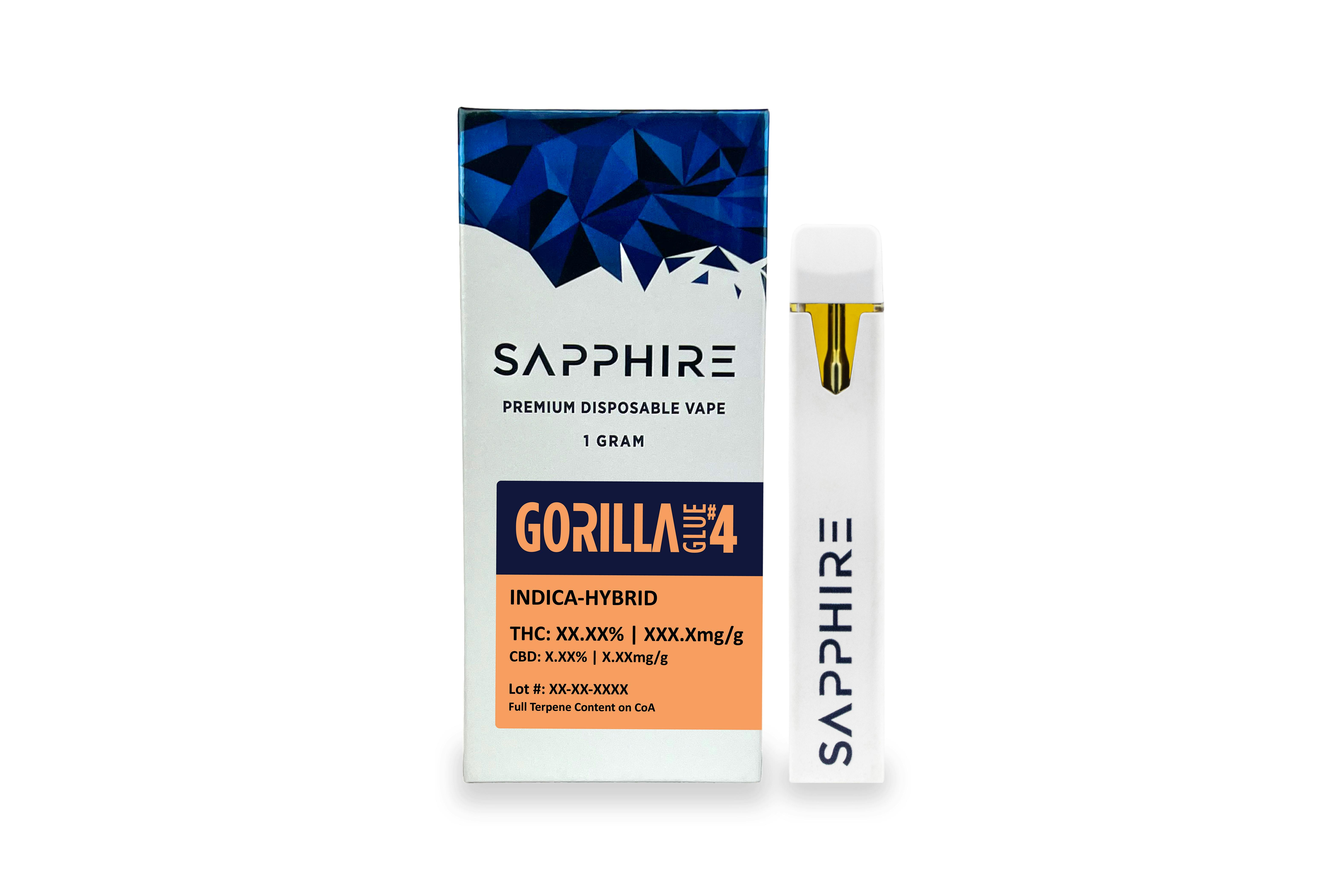 Gorilla Glue #4 | 1g All-in-One Disposable