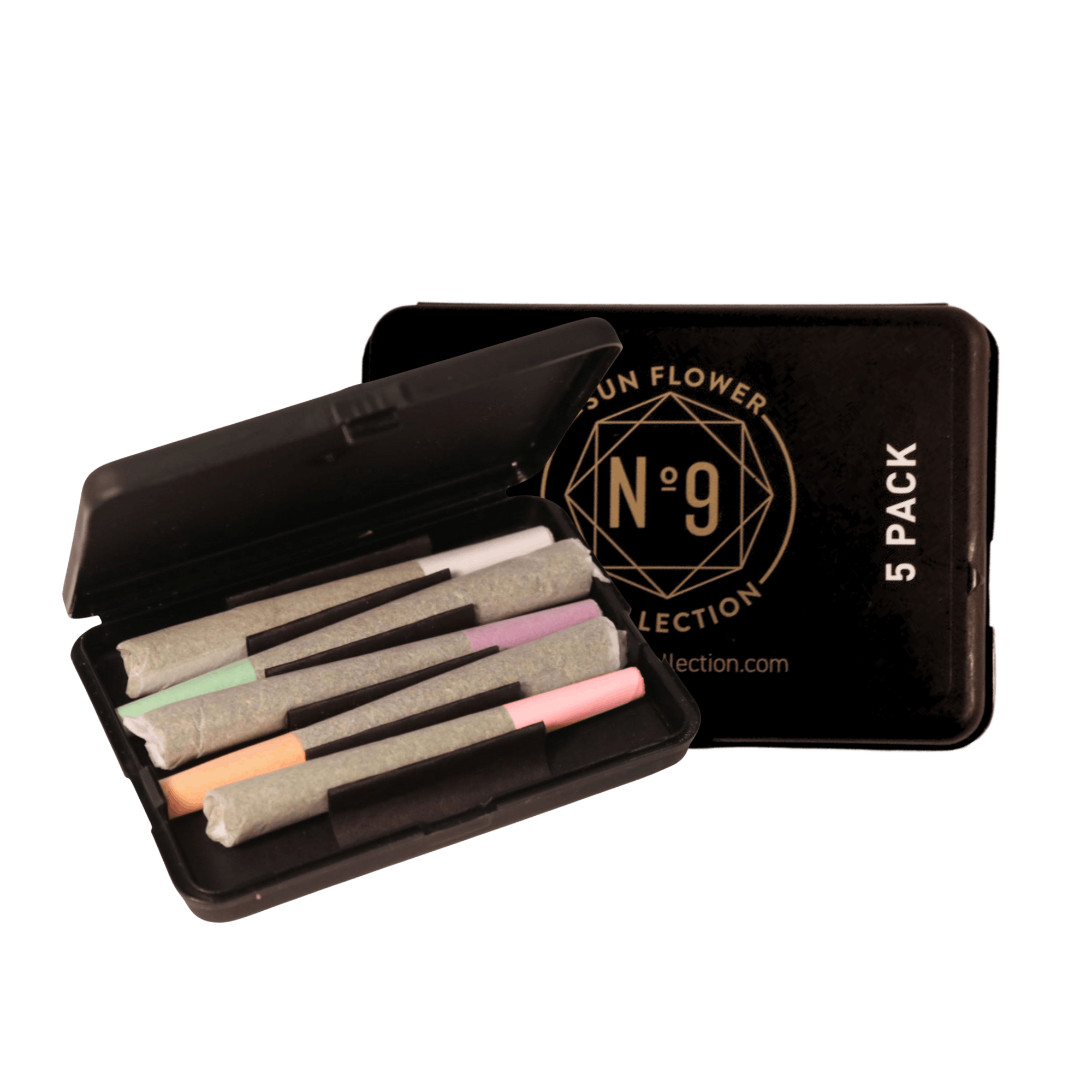 Photo of No.9 Collection – VARIETY 5-PACK – 0.7g Pre-Rolls – 5 Different Strains