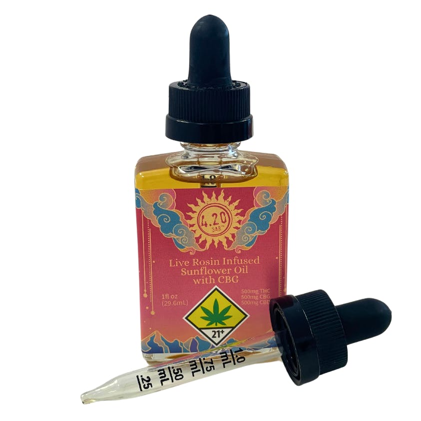Sunflower Oil CBG Topical, 1oz | High End Market Place