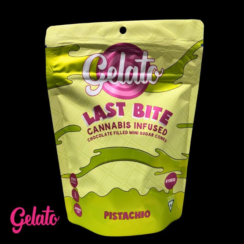 Product: Gelato | Live Rosin Last Bite Mini Cones - 200mg - Dubai Chocolate