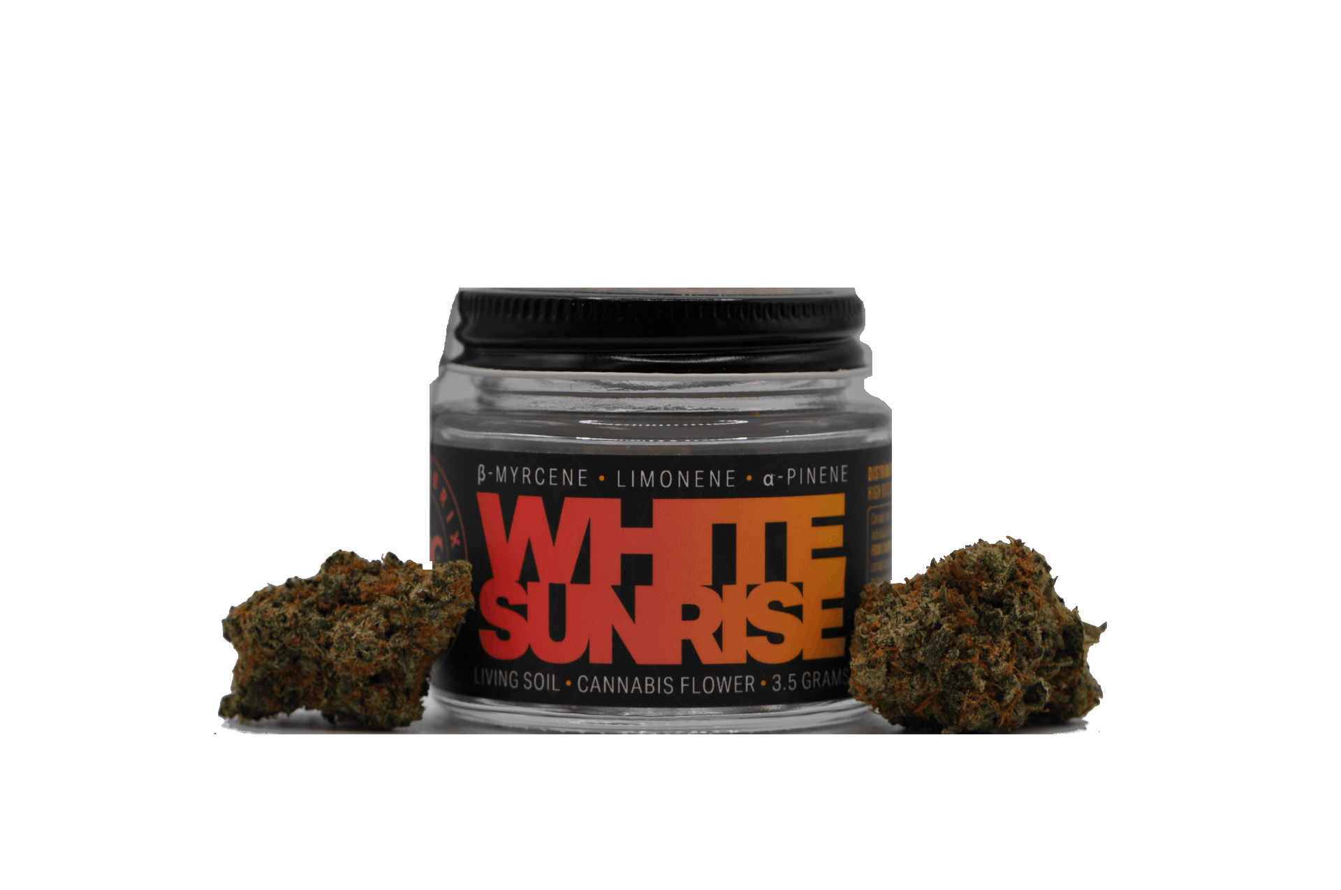 image of White Sunrise | 3.5g Prepackaged Flower