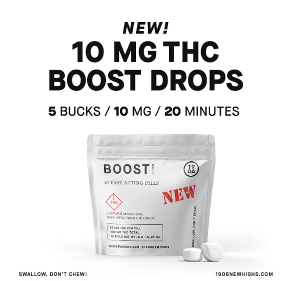 Photo of Boost 5mg Tins [20 Pack] (100mg THC total)