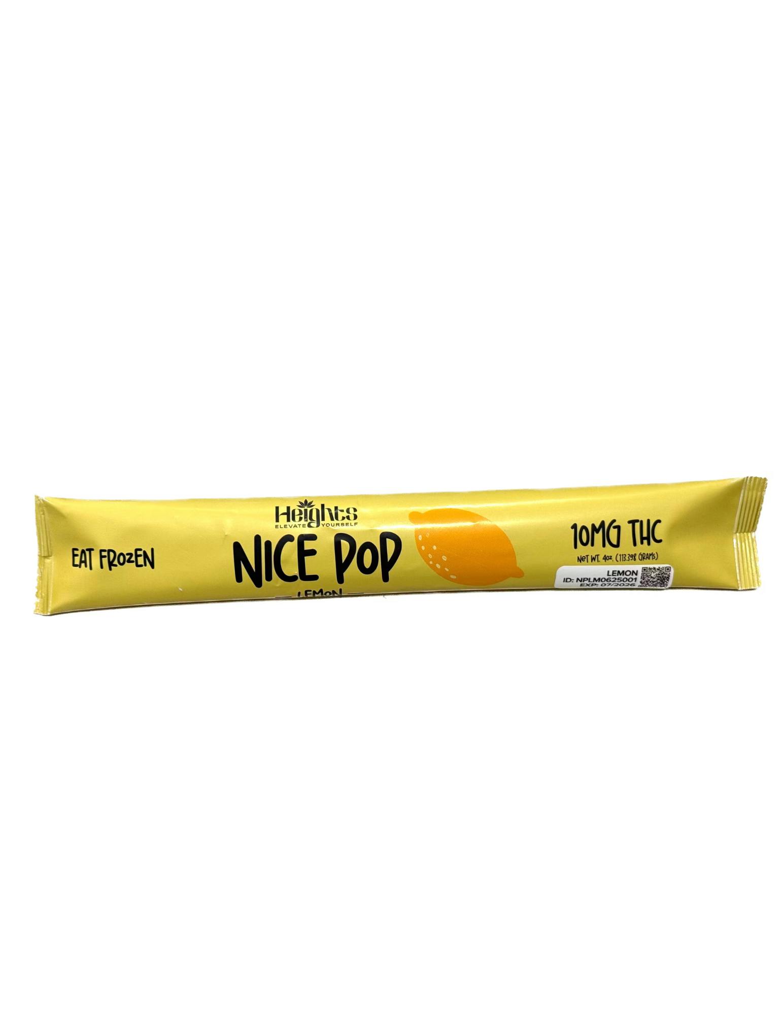 Heights - Nice Pop Lemon - 10mg by Heights