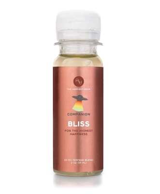 Product NC Happiest Hour Terp Shot - BLISS 2oz NO THC