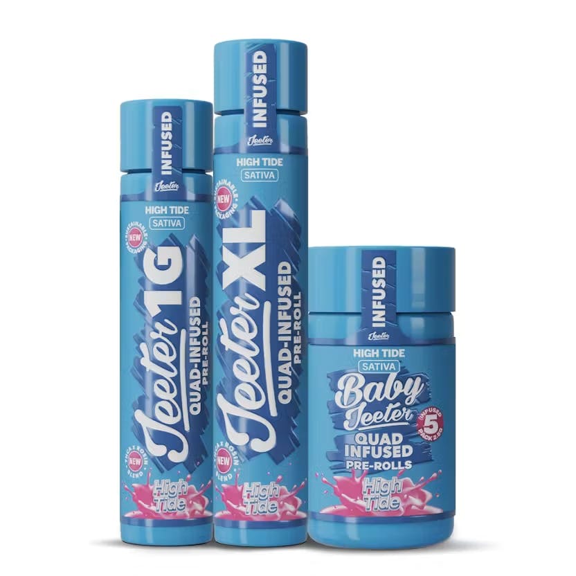 Product Jeeter - High Tide - 1g - Quad Infused Pre Roll