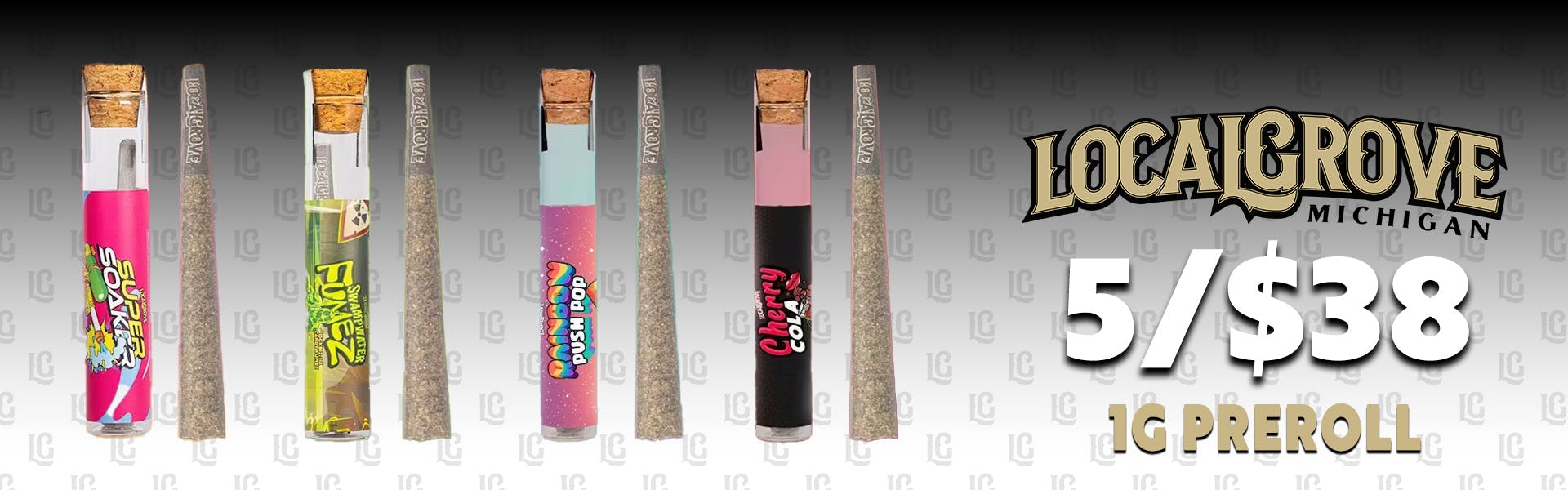 Local Grove - 1g Preroll - 5/$38
