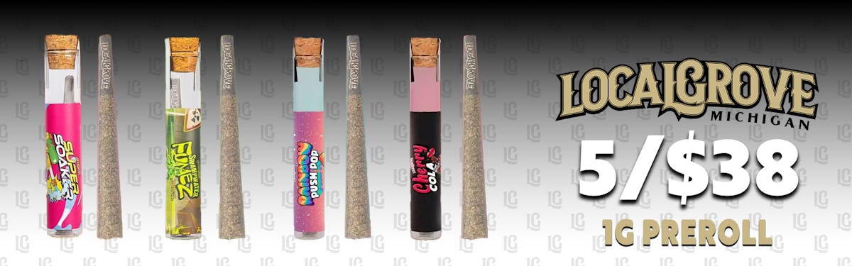 Local Grove 1g Preroll 5/$38