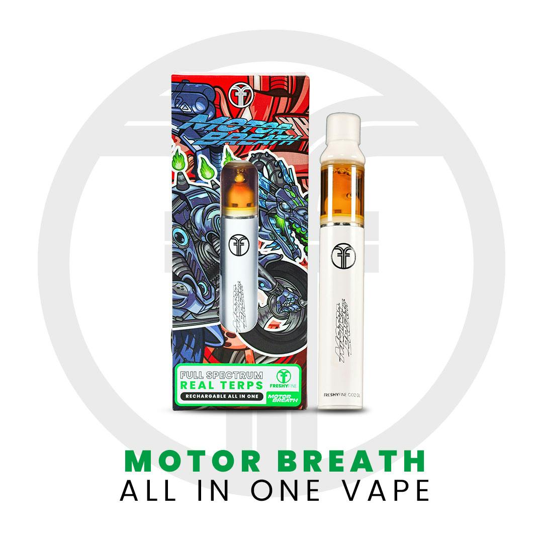 Motorbreath Full Spectrum CO2 Disposable Cartridge | Freshy Fine | 1g |  Herbal Solutions