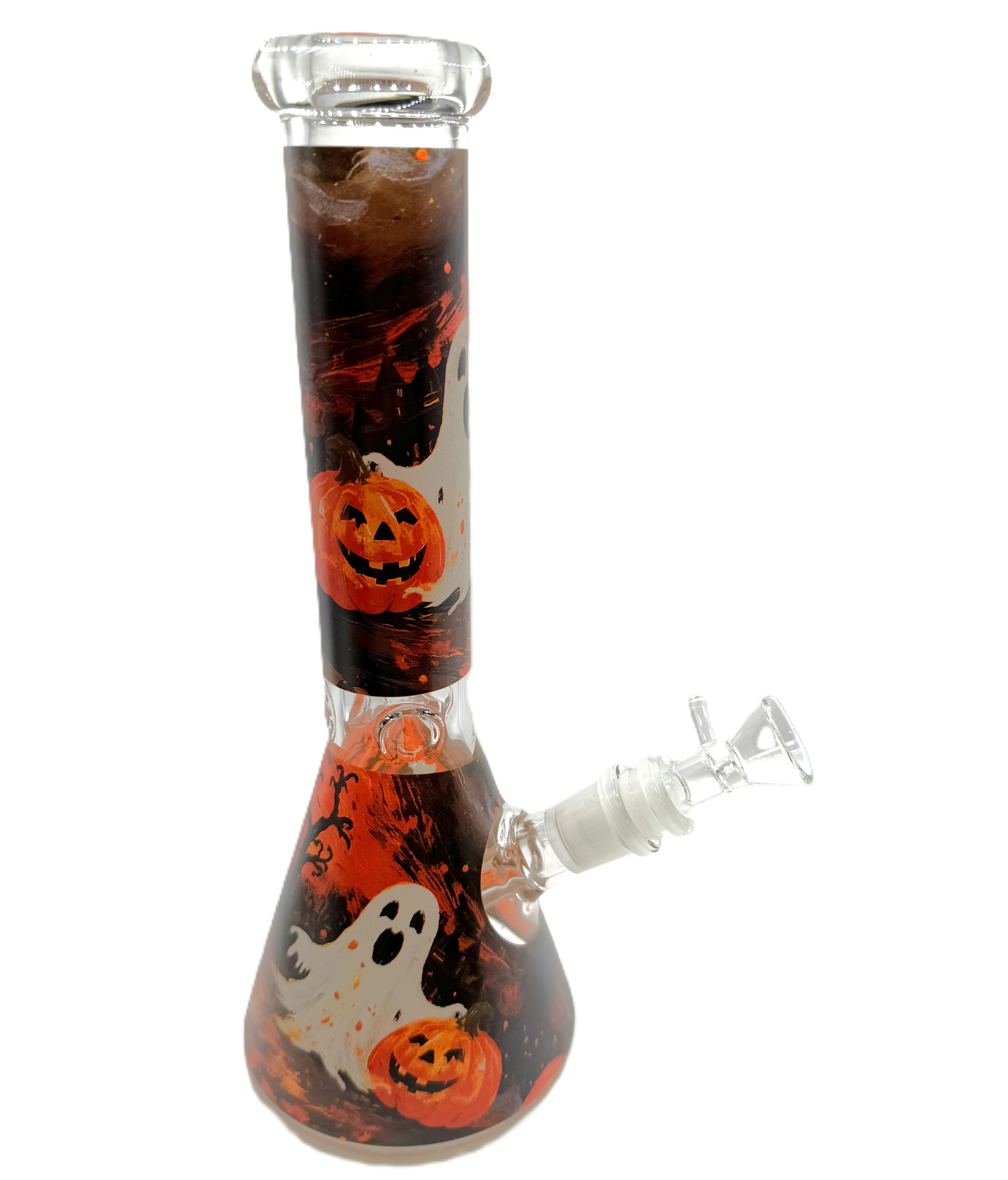 Product: Glass | Halloween Edition | Beaker Bong - 10"