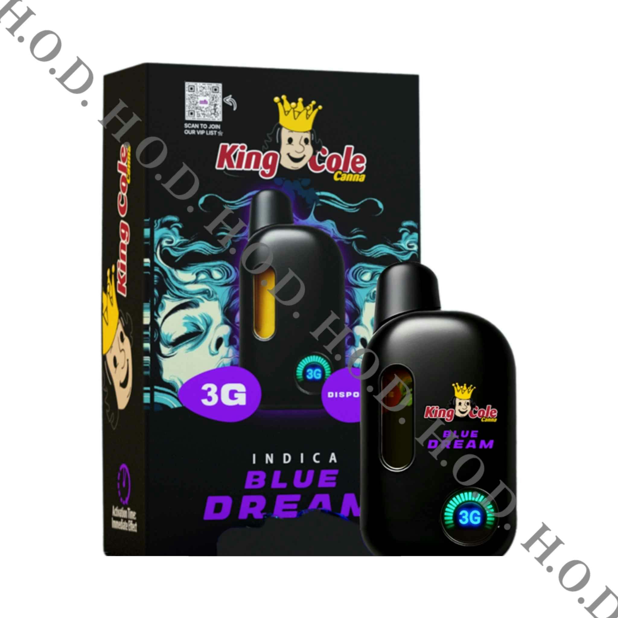 king cole disposable vape Blue Dream 3g at House of Dank Recreational Cannabis Flavour:Berry Breeze live sugar Voopoo Drag S3 Pod