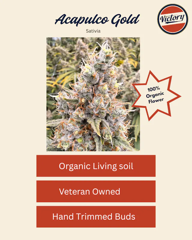 Victory Natural Farms Smalls Acapulco Gold 7g (sativa, flower)