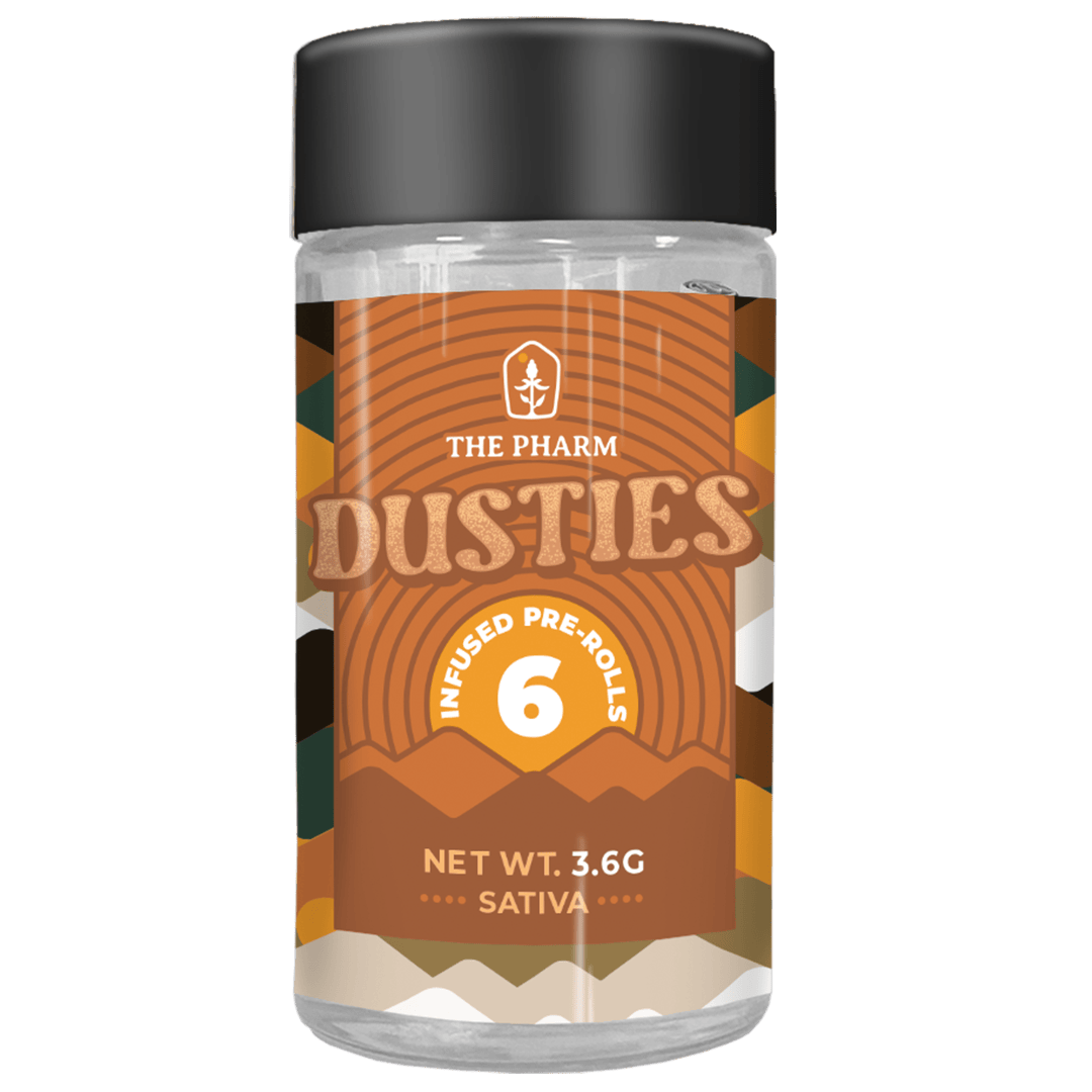 Dusties - Kief Infused Prerolls 6pk - Shark Bite (S) (3.6g)