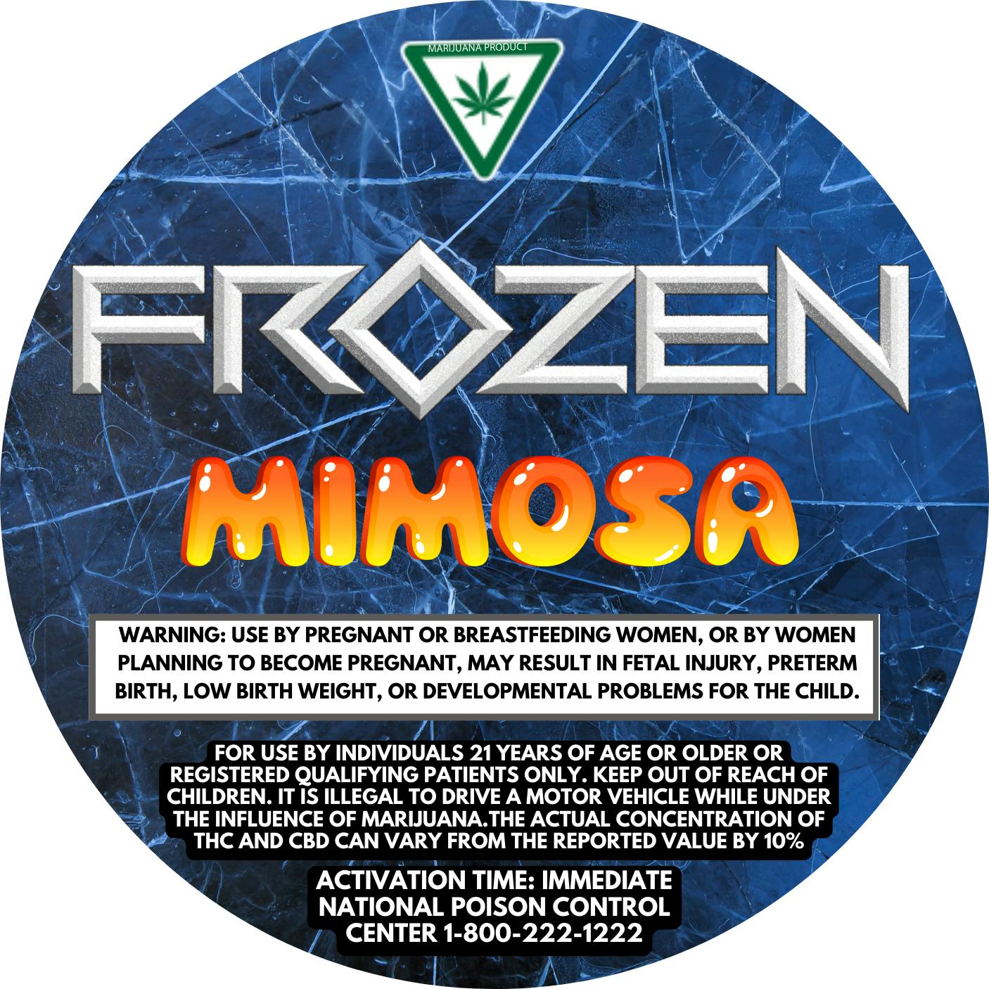 Product: Frozen | Live resin - 1g - Mimosa