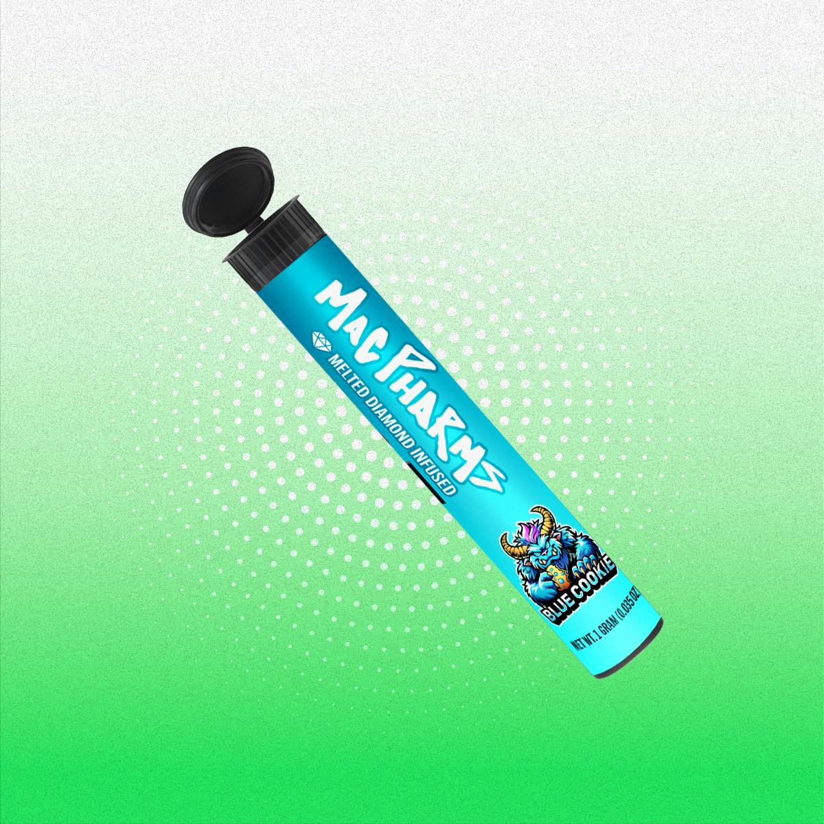 Mac Pharms - 1g Infused Preroll - Blue Cookies