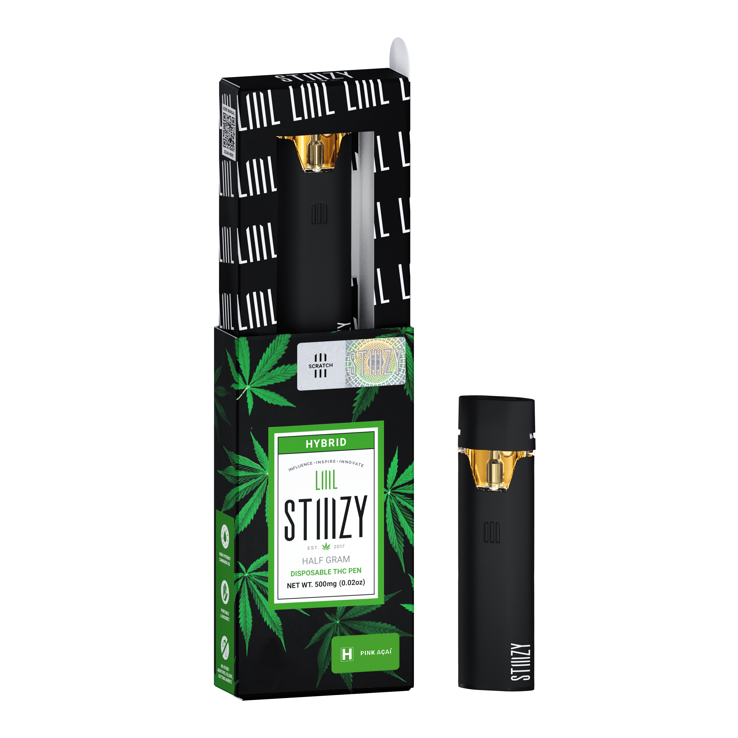 Pink Acai LIIIL Disposable THC Pen | 0.5g