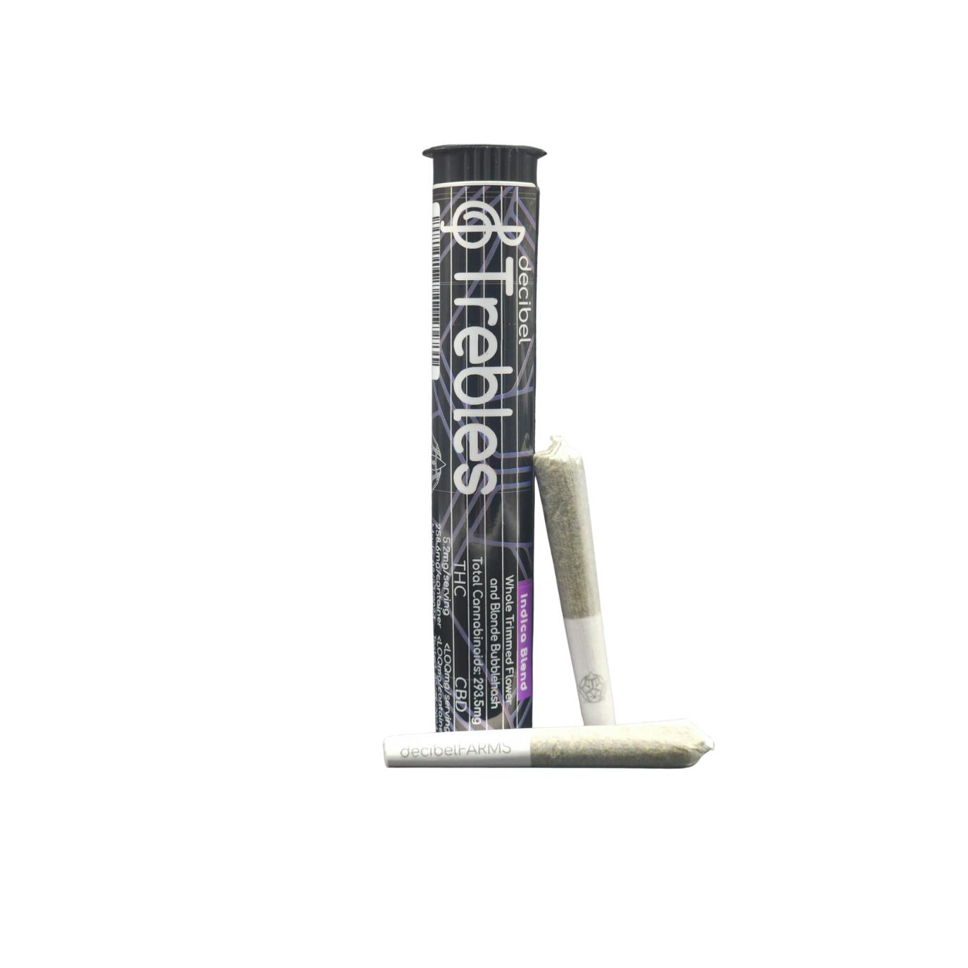 Decibel Farms - Trebles - Indica Infused Pre-Roll 2pk