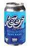 $9 Keef Xtreme Blue Razz Cannabis Infused Soda | 100mg