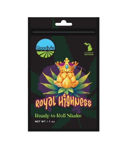 Product: Royal Highness | 1oz | Pre-Packed | Shake | Goodlyfe Farms