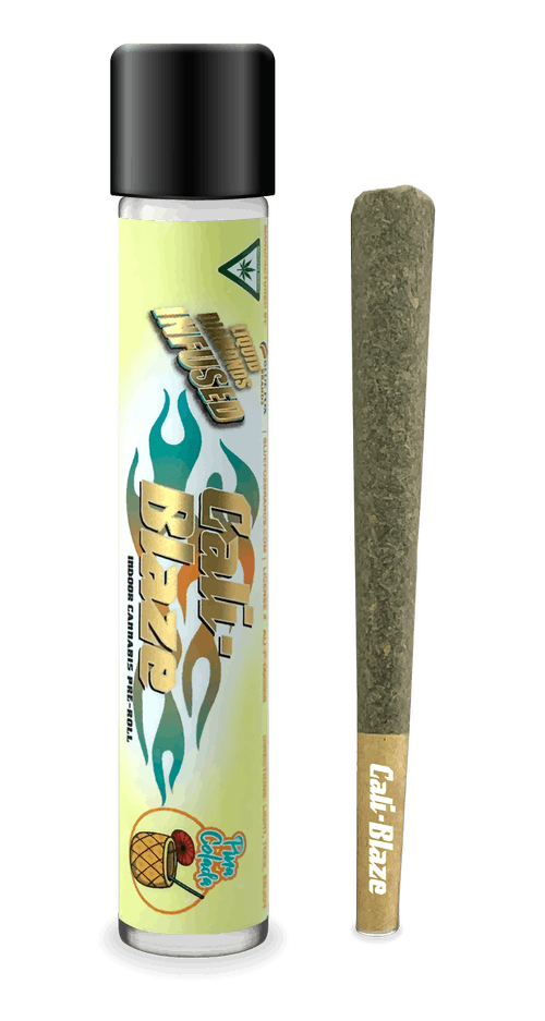 Product: Cali-Blaze | Pina Colada Diamond Pre-Rolls | 1.2g