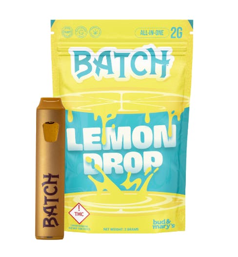 Product: Batch | Flavors Disposable Vape - 2g - Lemon Drop