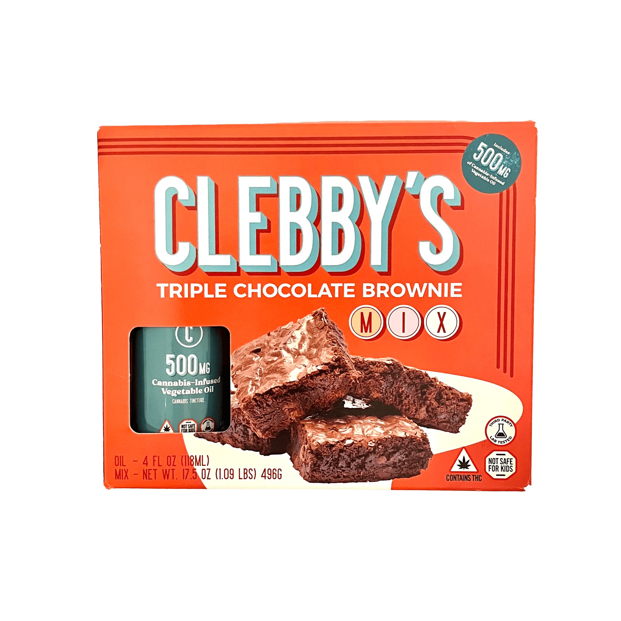 Product: Triple Chocolate Brownie Mix [500mg]