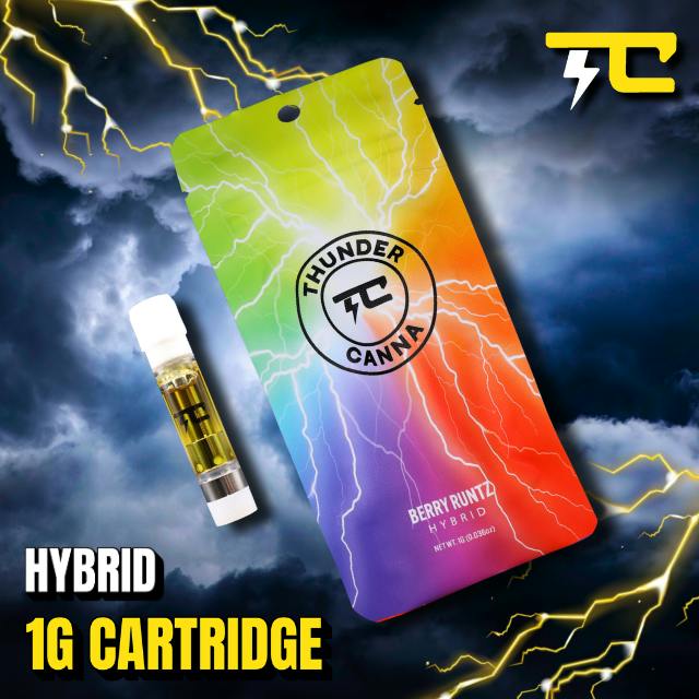 Thunder Canna - 510 Vape Cartridge - - Hybrid - **BERRY RUNTZ** (10/$40)
